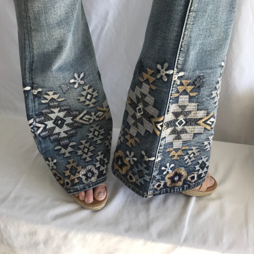 Retro Miss Me flare jeans size 30